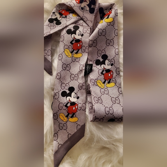 Fashion Silk Twilly, Scarf, Hairtie - Picture 2 of 2